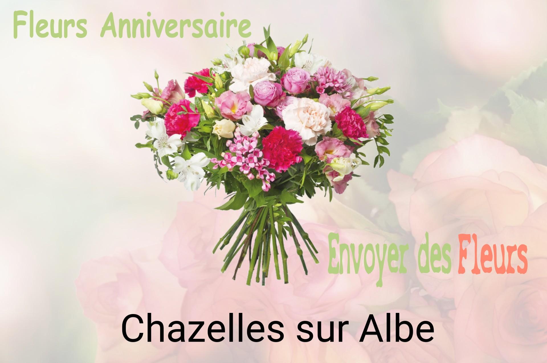 Bouquet de fleurs d’anniversaire livré à Chazelles-sur-Albe